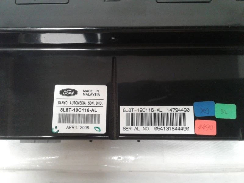 Аудиооборудование радио дисплей ID 8L8T-19C116-AD сквозной Al подходит для 08 ESCAPE 1547363 - Изображение 2 из 4