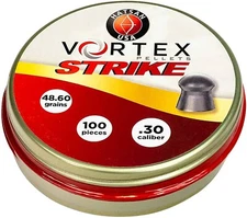 HATSAN VORTEX STRIKE PELLETS - .30  100 COUNT  HA90643