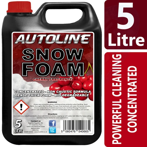 Cherry Snow Foam Strong Car Shampoo for Karcher 5L Premium Quality AUTOline