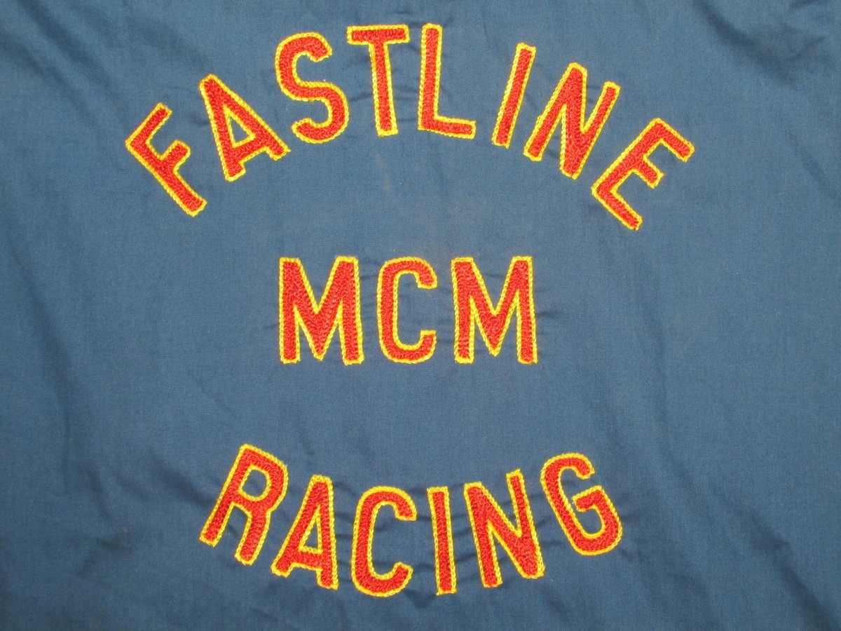 Vintage 1960s Fastline MCM Racing Team California Bowling