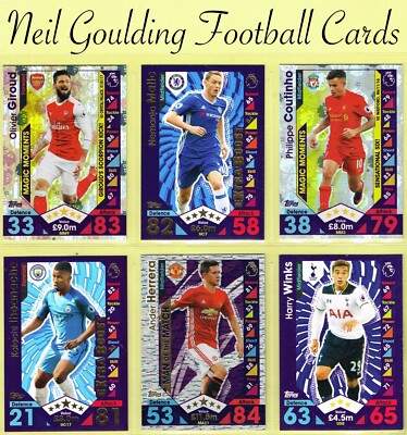 Topps MATCH ATTAX EXTRA 2016-17   PREMIER LEAGUE   Fußballkarten