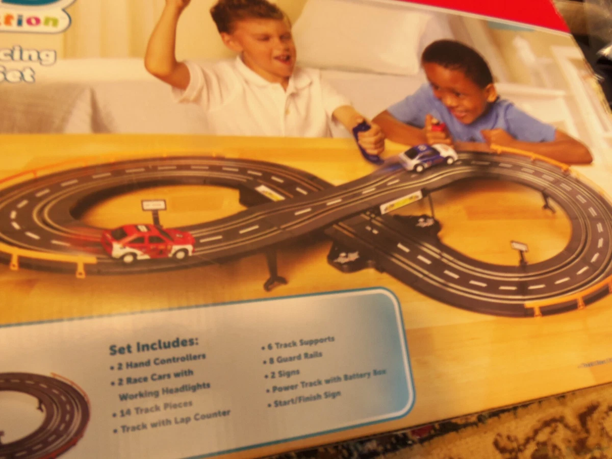 NEW Kid Connection Toy 37 Piece Road Racing Track Set Battery Operated