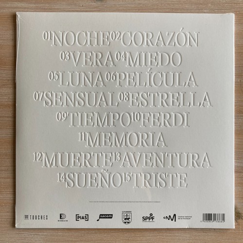Sofiane Pamart – Noche LP Vinyl Album Record 88 Touches BRAND NEW SEALED 2023 - Picture 2 of 2