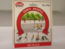 Model Power HO scale 5705 Town People Figures
