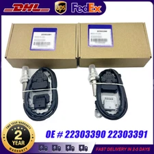 2PCS Outlet Inlet Nox Sensor 22303390 22303391 For Volvo Truck D11 D13 D16 OEM#