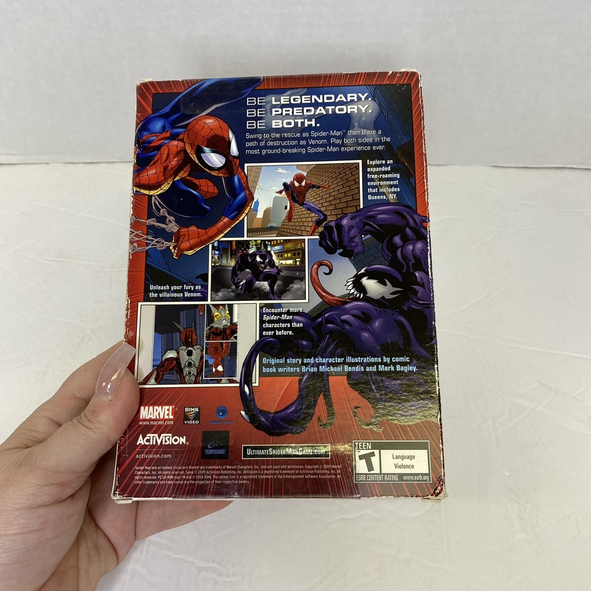 NEW old stock Ultimate Spider-Man (PC, 2005) Complete In BIG Box