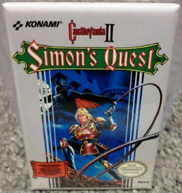 Castlevania MAGNETS 3 Pack 2"x3" Refrigerator Locker Retro FREE SHIPPING NES