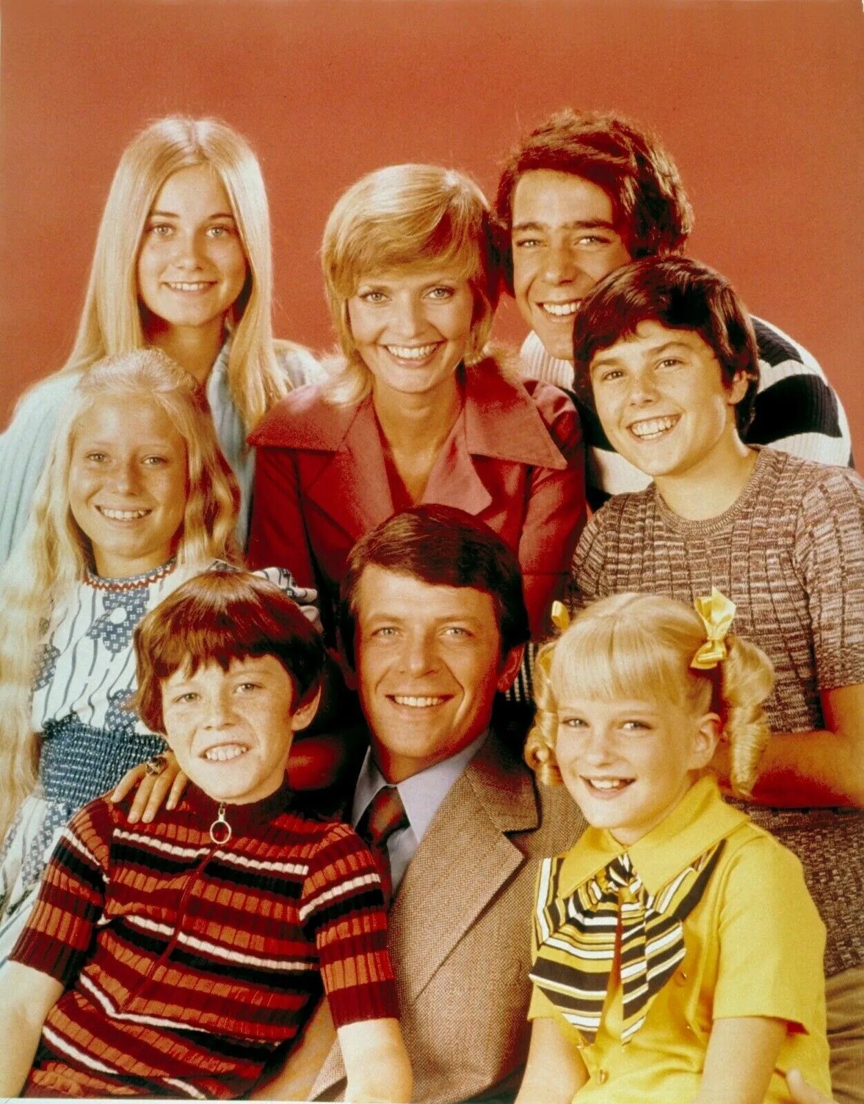 The Brady Bunch Cast Tv Show 1970'S 8x10 Picture Celebrity Print | eBay