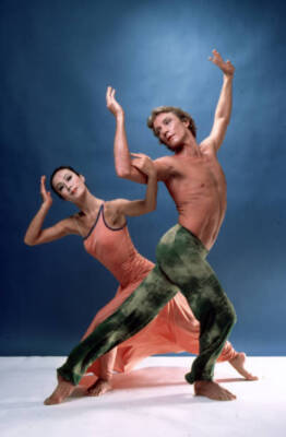 dancers Takako Asakawa David Hatch Walker as they perform in an un- Old Photo 2