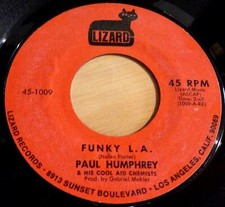 Paul Humphrey 45 Funky L.A. / Baby Rice