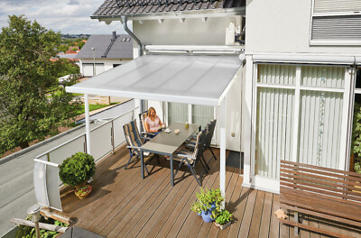 Gutta Terrassendach Bausatz | Tiefe 3060 mm und 4060 mm