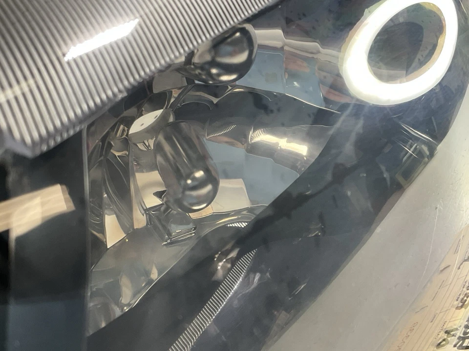 Ford Mustang 2001 2002 2003 2004 lado izquierdo negro faro lámpara OEM Foto 4 de 4