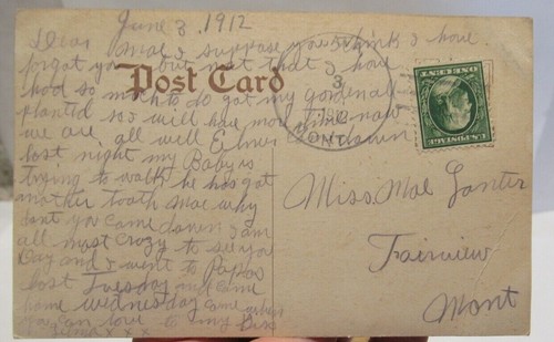 1912 posted - State normal - Kirksville, Mo. - real photo - POST CARD - #1835 - Picture 5 of 11