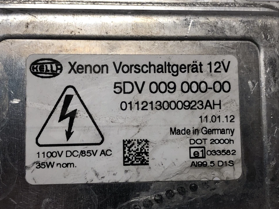 Módulo de control de faros lastre OEM HELLA 5DV00900000 Foto 2 de 4