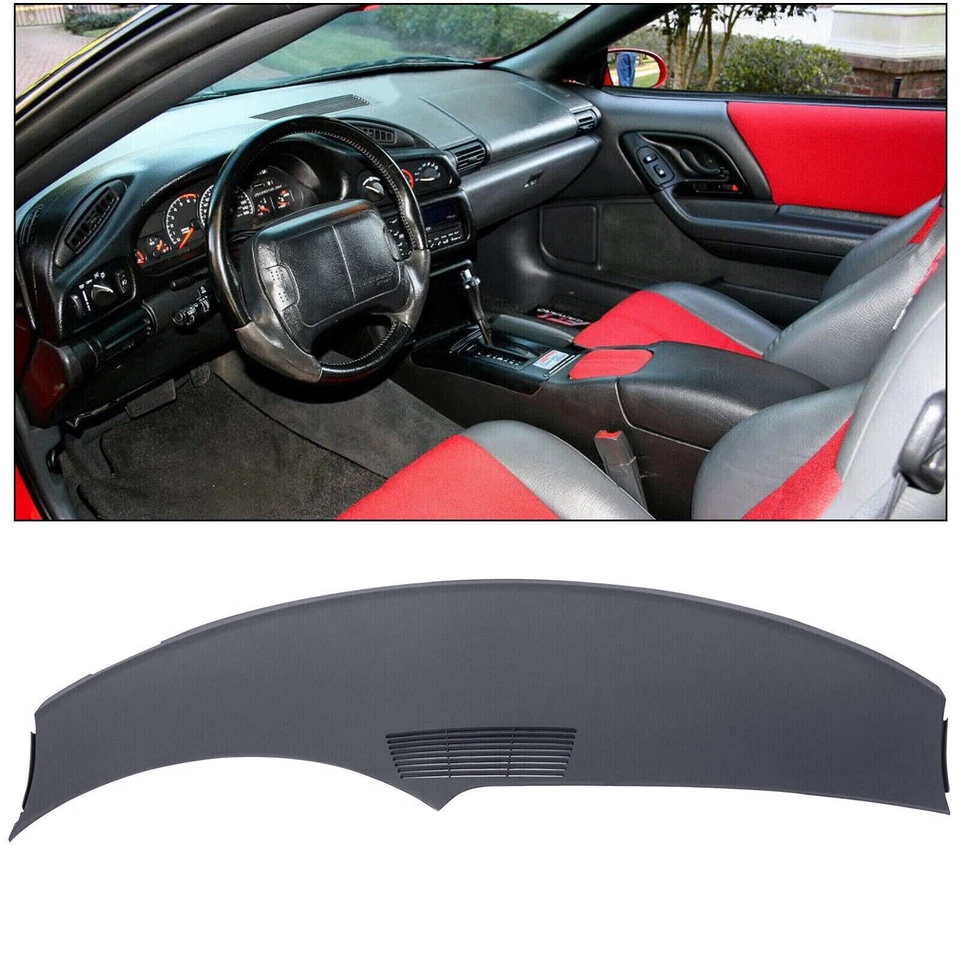 Repuesto de tablero superior negro Chevy para Chevrolet Camaro 1993-1996 Foto 2 de 4