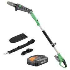 WORKPROX Cordless Pole Saw w/15 FT Max Reach 8" 20V 4.0Ah Electric Pole Chainsaw