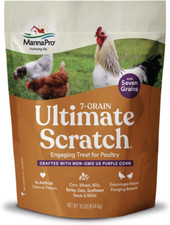 7-Grain Chicken Scratch Feed Non-GMO 10 Natural Treats for Chickens  Birds