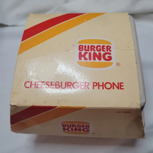 复古超级罕见! NOSTALGIC BURGER KING CHEESEBURGER 手机原装盒有效! - 第 14 张/共 14 张