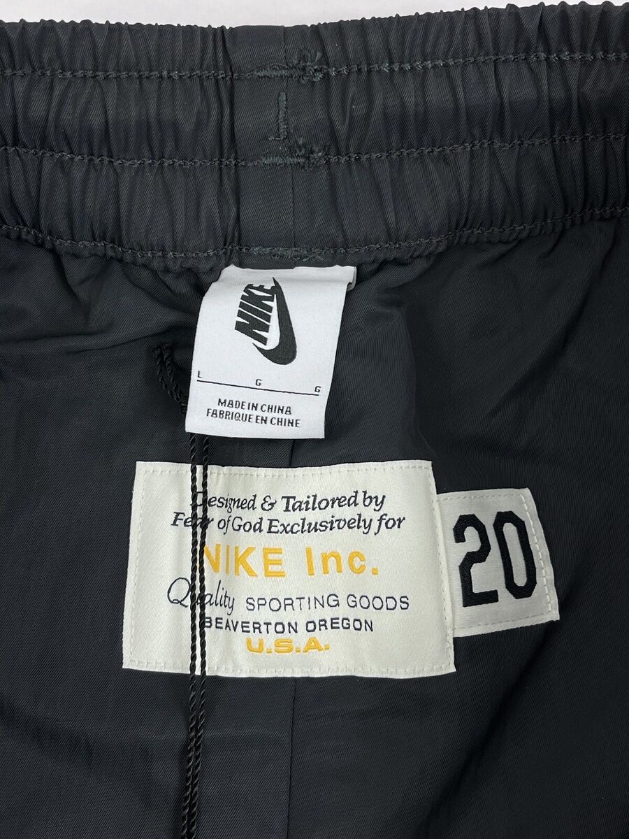 Fear Of God X NBA x Nike Logo Basketball Mesh Shorts Size: L Fear Of God X NBA x Nike Logo Basketball Mesh Shorts Size: L