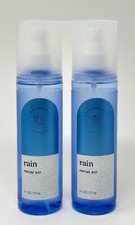 2 NEW BATH  BODY WORKS RAIN PERFUME MIST FRAGRANCE BODY SPRAY 6 OZ LARGE