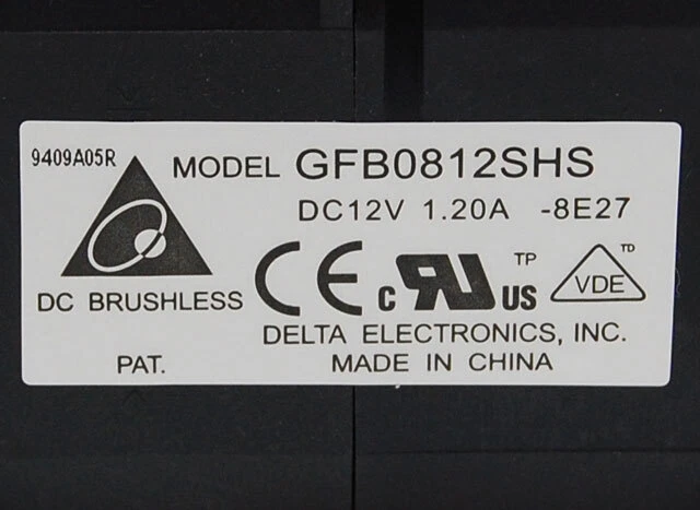 IBM X3650 Cooloing Fan FRU: 49Y5361 Model: GFB0812SHS - Image 3 of 4