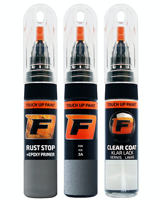 für KIA 3A KOMPASS BLUE LACKSTIFT Reparatur Set Autolack Kratzer