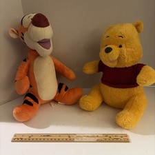 Disney Winnie the Pooh And Tigger Plush Toy Lot Of 2