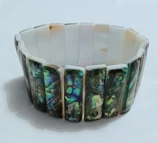 Abalone Paua Shell Stretch Bracelet  A658
