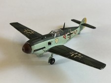 DIECAST DINKY TOYS LUFTWAFFE MESSERSCHMITT BF109 WW2 FIGHTER PLANE WORKING MOTOR