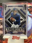 2025 Panini Prizm #6 Jaxson Dart EMERGENT RC - New York Giants