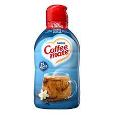 Nestle Coffee mate Liquid Non-Dairy Refrigerated Coffee Creamer, French Vanilla,