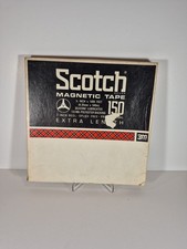 3M Scotch Magnetic Reel to Reel Tape 150 7 in. reel 1/4 in x 1800 ft Blank 