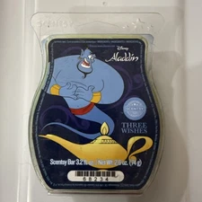 Scentsy Disney Aladdin Three wishes Wax Bar 