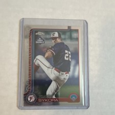 Topps 2025 Pro Debut Chrome Travis Sykora Fredericksburg Nationals #PDC-8