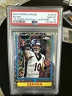 2024 Topps Chrome - 1974 Topps Football Bo Nix #74TF-4 Lazer Refractor (RC) 🤘