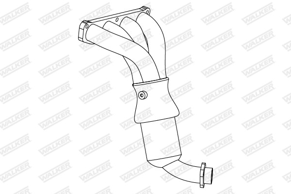 Walker Katalysator Passend FüR Nissan Qashqai +2 I J10 JJ10 2.0 JJ10E-image