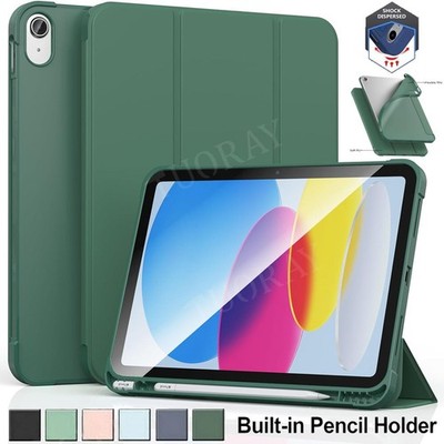 Smart Tasche Cover Schutz-Hülle für iPad 6/7/8/9/10/11th Air 4 5 6 M3 M4 Pro 11''