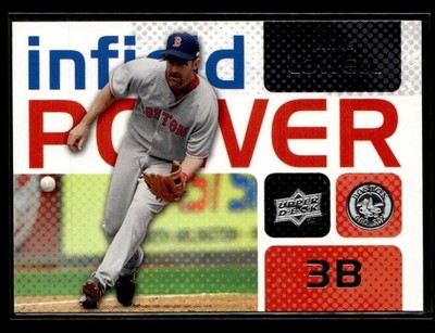 2008 Upper Deck #IP-ML Mike Lowell Infield Power Card Boston Red Sox