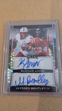 2025 Leaf Metal Pulsar Rashad Amos Ulysses Bentley IV #5/5 Auto Ole Miss Rebels