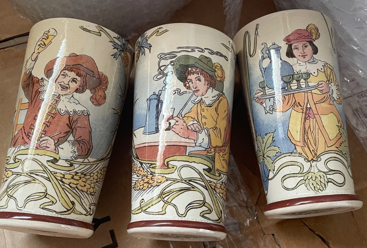 Villeroy Boch Mettlach Indiana Collectible German Steins for sale