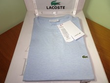 Image of LACOSTE MENS REGULAR FIT PIMA COTTON CREW NECK T-SHIRT FR7 2XL rrp:-£80
