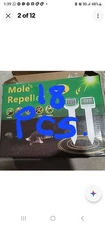 18 Ultrasonic Mole Repeller  Solar Gopher Spider Snake Repellent Total 18 Units