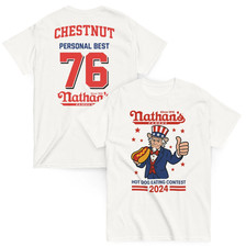 Joey Chestnut Shirt Hot Dog Eating Contest Record Nathan'sT-ShirtTshirt