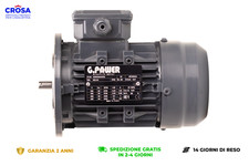 Motore elettrico trifase 0,25KW (0,3HP) - 2.800 giri - 2 poli - MEC63 - B5