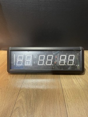 Gym Timer,LED Interval Timer Digital Countdown Wall Mounted Clock No Remote/Cord