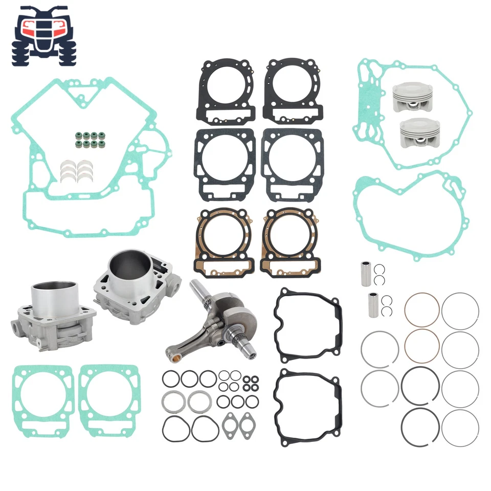 Cilindro del cigüeñal de reconstrucción del motor para Can Am Commander 1000 2014-2018 420623567 Foto 2 de 4