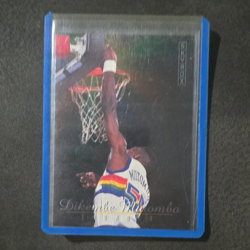 SkyBox Thunder 1996-97 Dikembe Mutombo Mark Macon 2-Card Lot NBA #E1