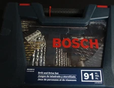 BOSCH MS4091C - 91-Piece Drilling & Driving Mixed Bit Set