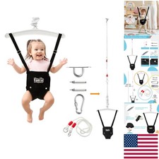 Baby Jumper with Ceiling Hook for 6-24 - Safe Adjustable
