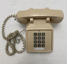 Vintage Cortelco Desktop Push Button Telephone 250044-VBA-20M Corded Working